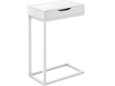 Monarch Specialties Inc. 16 x 10.25 Accent Table, White (I 3601)