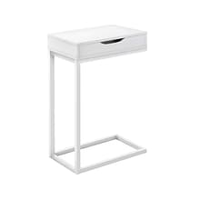 Monarch Specialties Inc. 16 x 10.25 Accent Table, White (I 3601)