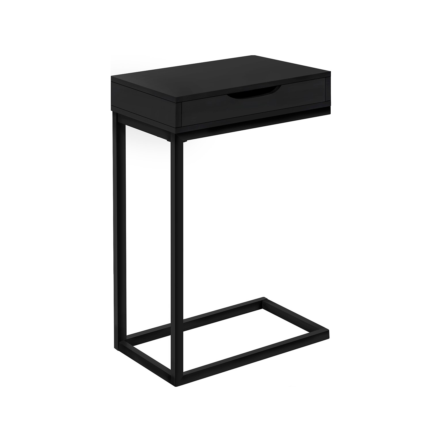 Monarch Specialties Inc. 16 x 10.25 Accent Table, Black (I 3600)