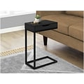 Monarch Specialties Inc. 16 x 10.25 Accent Table, Black (I 3600)