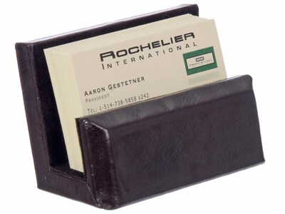 Club Rochelier Zenith Collection Leather Card Holder, Brown (ZN3192)