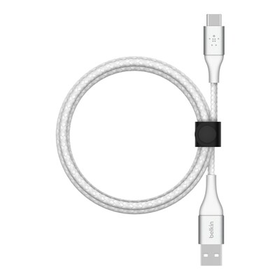 Belkin BOOSTCHARGE 3.3' USB A to USB C Power Cable, Male to Male, White (CAB002BT1MWH)