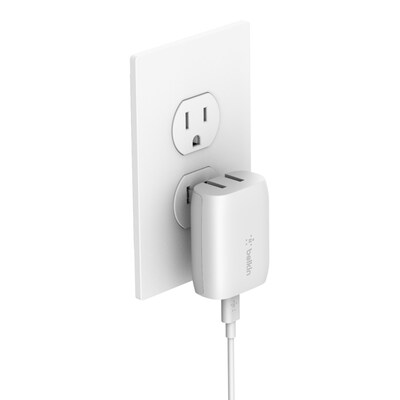 Belkin BOOST?CHARGE 18W USB-C PD Wall Charger + USB-C to Lightning Cable, White