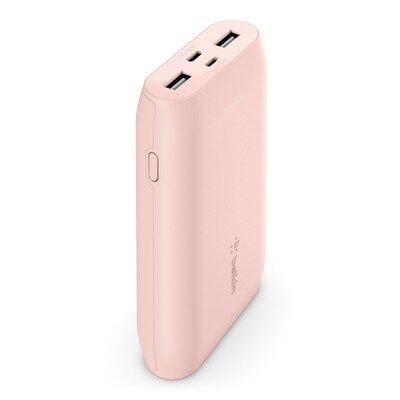 Belkin BOOST CHARGE Power Bank, 15W, 10,000 mAh, Rose Gold