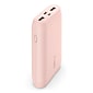 Belkin BOOST CHARGE Power Bank, 15W, 10,000 mAh, Rose Gold