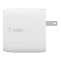 Belkin BOOST CHARGE Dual USB-A Wall Charger, 24W, White