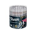 Sharpie Permanent Markers, Fine Tip, Assorted Metallic, 36/Pack (1835492)