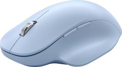 Microsoft Wireless Bluetooth Ergonomic Mouse, Pastel Blue (222-00049)