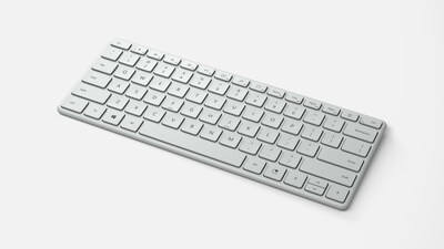 Microsoft Designer Compact Keyboard, Glacier (21Y00031)