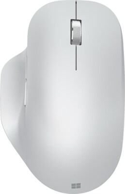 Microsoft Wireless Bluetooth Ergonomic Mouse, Glacier White (222-00017)