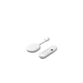 Google Chromecast with Google TV Streaming Media Player, White (GA01919-US)