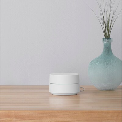 Google WiFi AC1200 Dual-Band Wireless Mesh Router, White (GA02430-US)