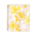 2021-2022 Blue Sky 8.5 x 11 Academic Appointment Book, Trina Turk, Soft Daisies Yellow (128131)