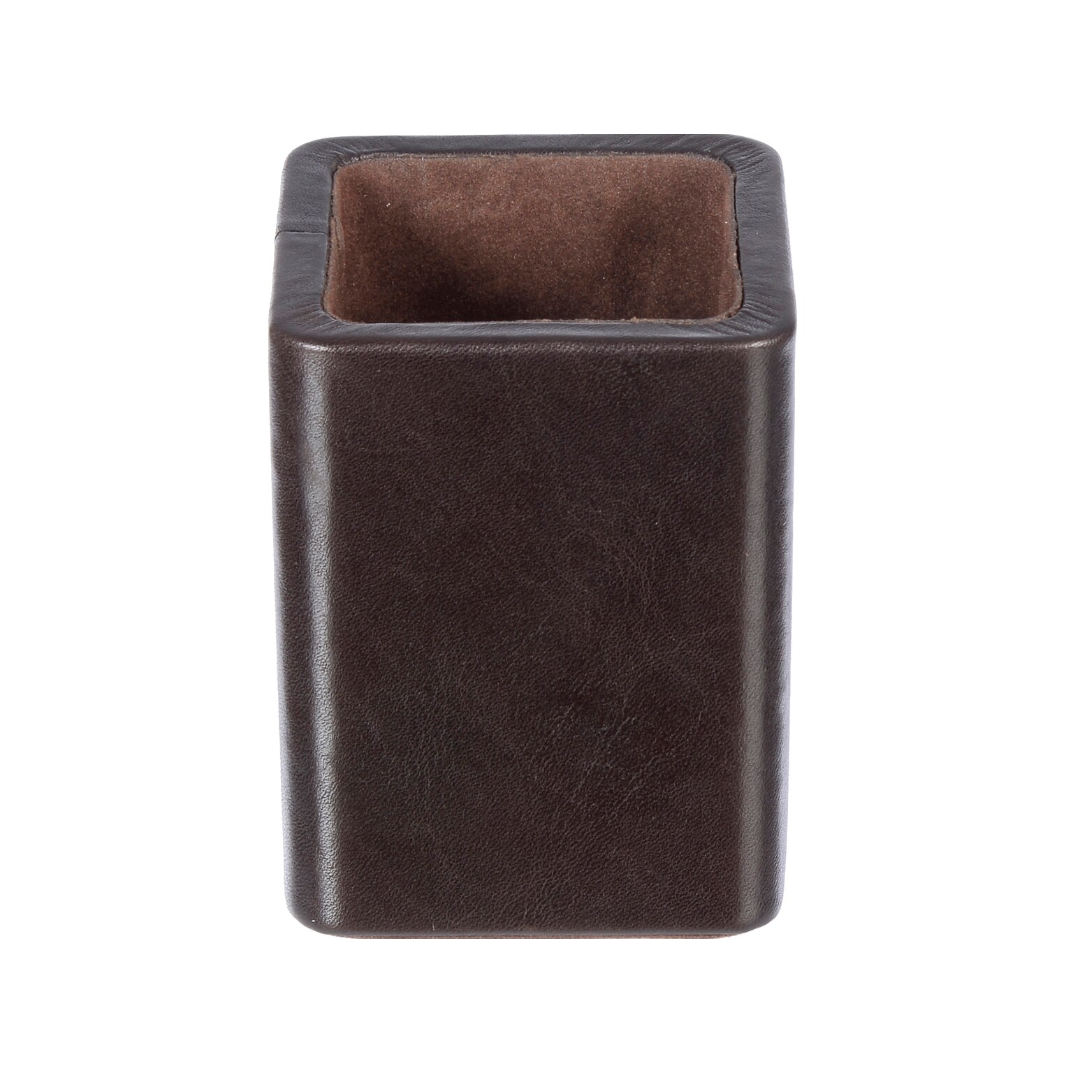 Club Rochelier Zenith Collection Leather Pen Cup, Brown (ZN4606)