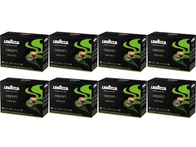 Lavazza Espresso Decaf Coffee, Capsules, Medium Roast 36/Box, 8 Boxes/Carton (2260)