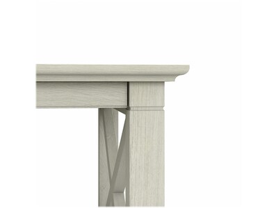 Bush Furniture Key West 47" x 24" Coffee Table, Linen White Oak (KWT148LW-03)