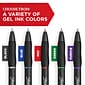 Sharpie S-Gel Retractable Gel Pens, 0.5 mm, Fine Point, Blue Ink, Dozen (2096146)