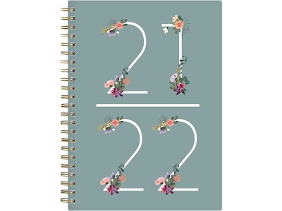 2021-2022 Blue Sky 5.88 x 8.63 Academic Planner, Greta, Blue (131550)