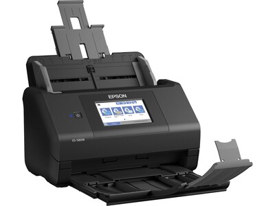 Epson WorkForce ES-580W Wireless Duplex Document Scanner, Black (B11B258201)