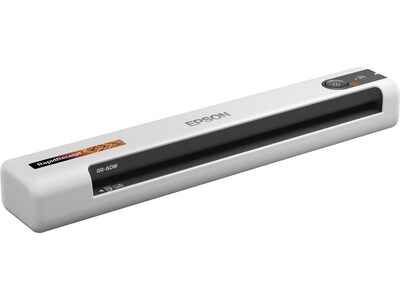 Epson RapidReceipt RR-60 Portable Document Scanner, Black/White (B11B252204)