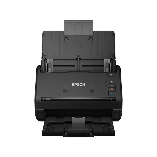 Epson WorkForce ES-400 II Duplex Document Scanner, Black (B11B261201)