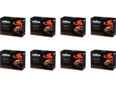 Lavazza Espresso Coffee, Capsules, Dark Roast, 36/Box, 8 Boxes/Carton (2259)