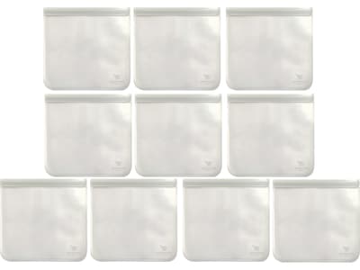 Better Office Lay-Flat Sandwich Bags, Clear, 10/Pack  (97260-10PK)