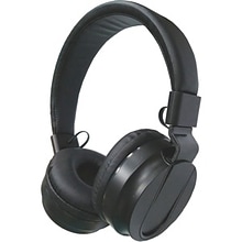 Compucessory Cushion Stereo Headphones, Black (15155)