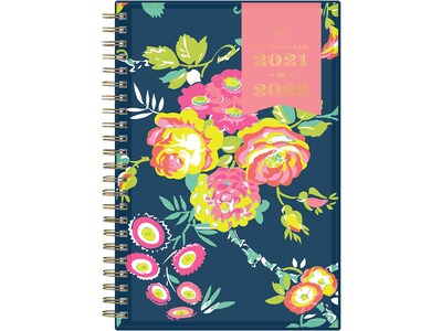 2021-2022 Blue Sky 5 x 8 Academic Planner, Day Designer, Peyton Navy (107927-A22)