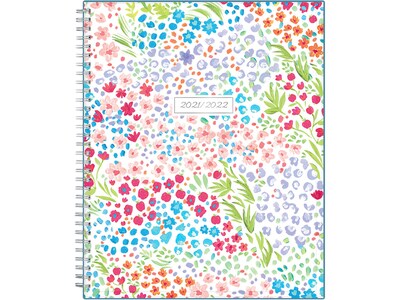 2021-2022 Blue Sky 8.5 x 11 Academic Appointment Book, Ditsy Dapple Light, Multicolor (132002)