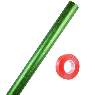 JAM Paper Wrapping Paper Set, Green, (354537263TC)