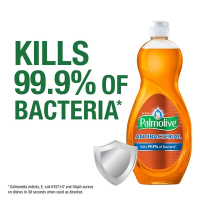 Palmolive Ultra Antibacterial Liquid Dish Soap, Orange, 32.5 oz. (US04274A)
