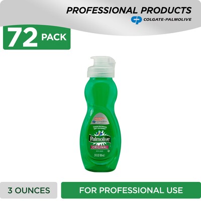 Palmolive Liquid Dish Soap, Original Scent, 3 oz., 72/Carton (201417)