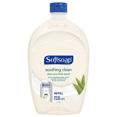 Softsoap Soothing Aloe Vera Liquid Hand Soap Refill, 50 Oz. (US05264A)