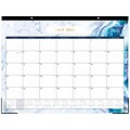 2021-2022 Blue Sky 17 x 22 Academic Desk Pad Calendar, Gemma, Multicolor (137038)