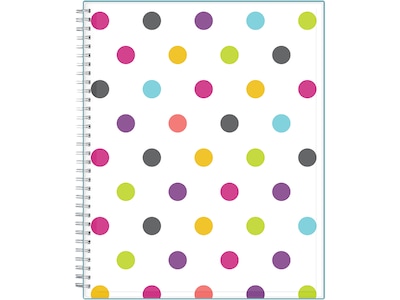 2021-2022 Blue Sky 8.5 x 11 Academic Planner, Teacher Dots, Multicolor (100330-A22)