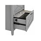 Bush Furniture Key West 2-Drawer Lateral File Cabinet, Letter/Legal, Cape Cod Gray, 30" (KWF130CG-03)