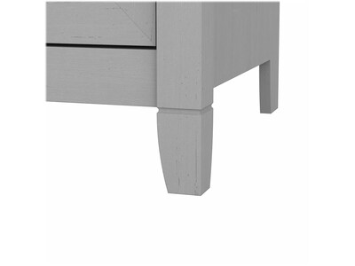 Bush Furniture Key West 2-Drawer Lateral File Cabinet, Letter/Legal, Cape Cod Gray, 30" (KWF130CG-03)