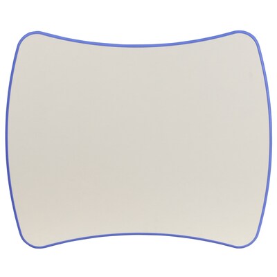 Flash Furniture Wren Rectangular Activity Table, 21.875" x 26.625", Height Adjustable, Blue/Gray (YU098RECTBLBL)