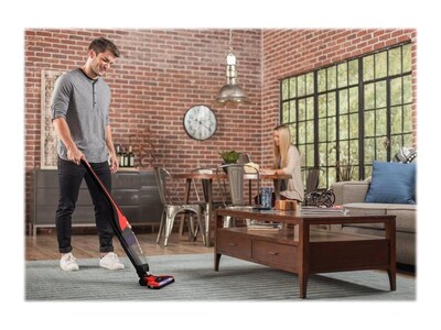 Dirt Devil Power Swerve Pet Cordless Stick Vacuum, Bagless, Red (BD22052)
