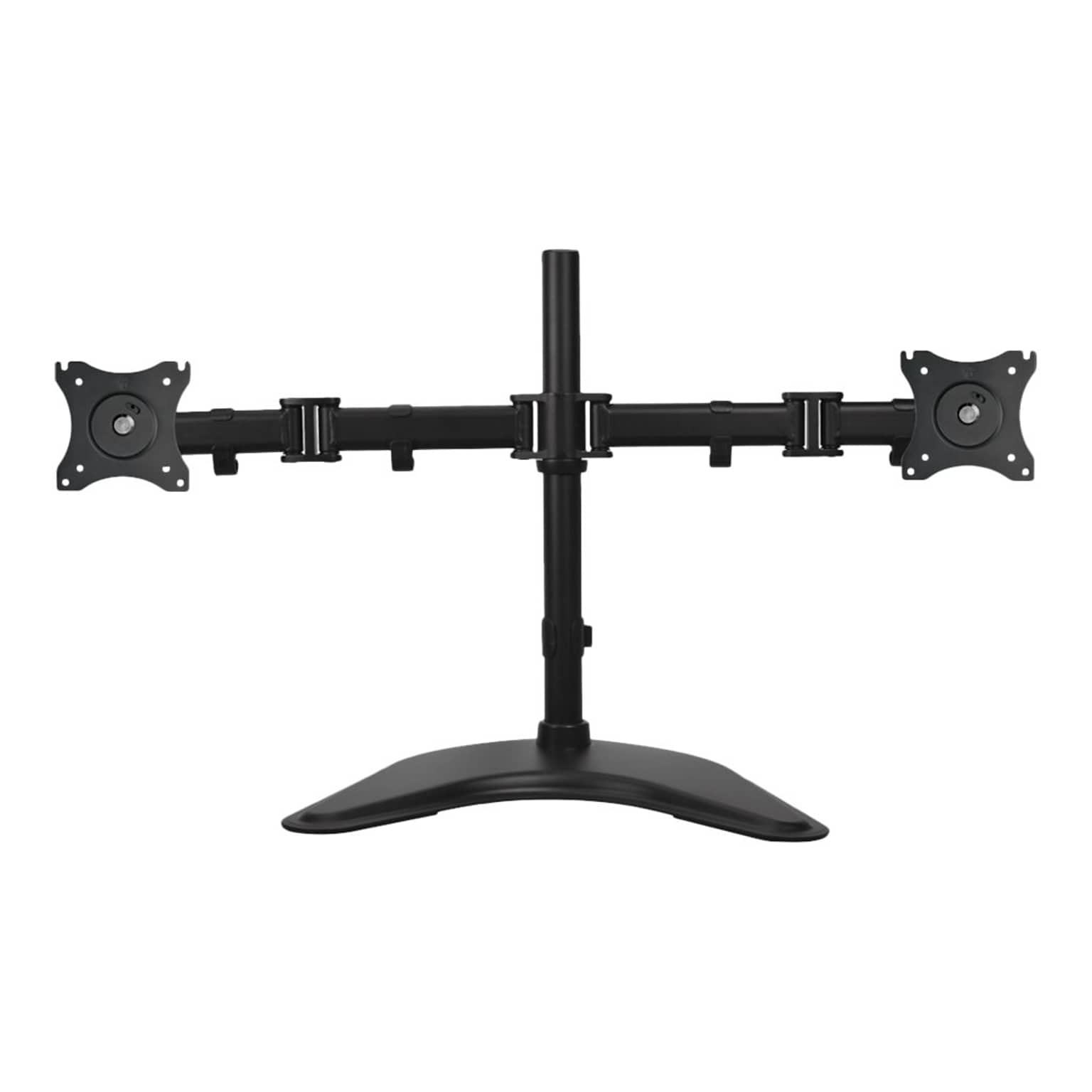 SIIG Articulated Freestanding Dual Monitor Desk Stand - 13-27 Mounting kit, Up to 27, Black (CE-MT1U12-S1)