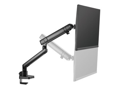 SIIG Aluminum Mechanical Spring Slim Monitor Arm - Single, Up to 32", Black (CE-MT2T12-S1)