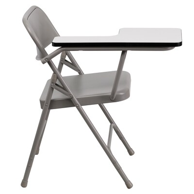 Flash Furniture Premium Steel Folding Chair with Right-Handed Tablet Arm (HF309ASTRT)