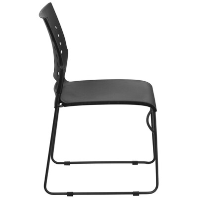 Flash Furniture HERCULES Series Plastic School Chair, Black (RUT2BK)