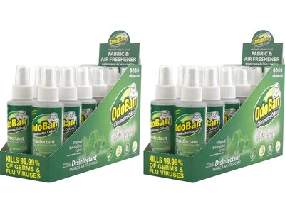 ODOBAN Disinfectant Spray, Eucalyptus, 4 Fl. Oz., 24/Pack (91EUC4OZ24-STP)