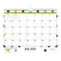2021-2022 Blue Sky Academic 12 x 15 Wall Calendar, Teacher Dots, Multicolor (100340-A22)