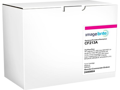 Image Brite Compatible Magenta Standard Yield Toner Cartridge Replacement for HP 131A (CF213A)