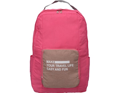 Nicci Travel Season Backpack, Rose Red (CBM3180002-RSRD)