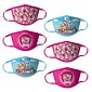 Paw Patrol Reusable Girls Cloth Kids Face Masks, Assorted, 6/Pack (HCGMP3762)