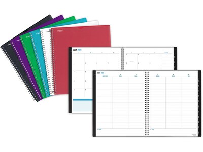 2021-2022 Five Star 8.5 x 11 Academic Planner, Assorted Colors (CAW651-00-22)
